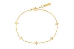  Dusk Divas - Argent / GP 14 carats - Zircone - 18,5cm